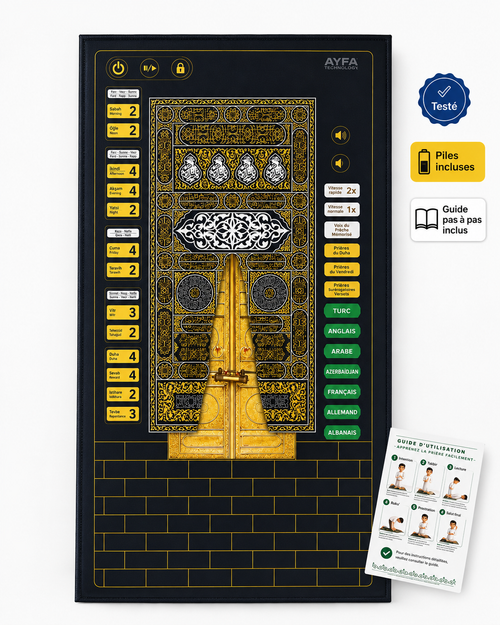SAJDORA – Tapis de prière interactif